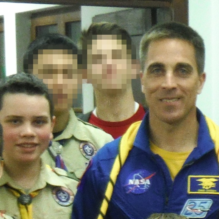 Nicolas meets Astronaut Chris Cassidy